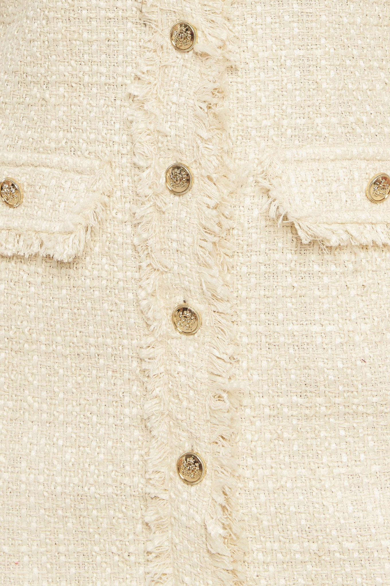 BOUCLÉ AFFAIR TWEED MINI DRESS Flying Tomato